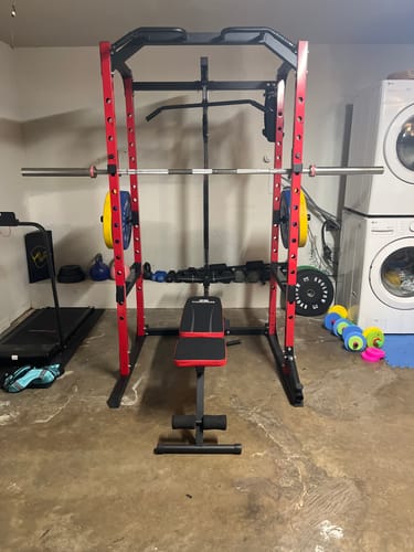 Customer photo review of EVOLPOW Color Low Bounce Bumper Plates Olympic Weight Plates