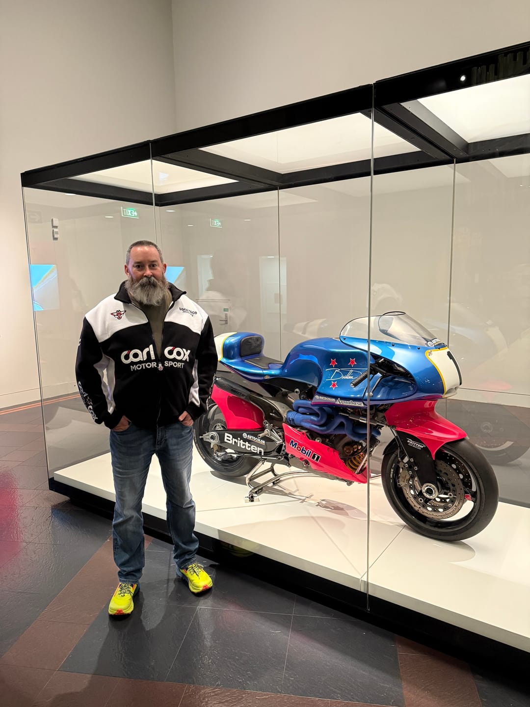 Customer photo review of Carl Cox Motorsport Track Jacket