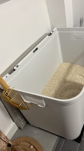 Customer photo review of Naturreines Katzenstreu - Angebot