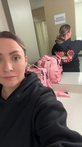 Customer photo review of Jesus Is King Hoodie