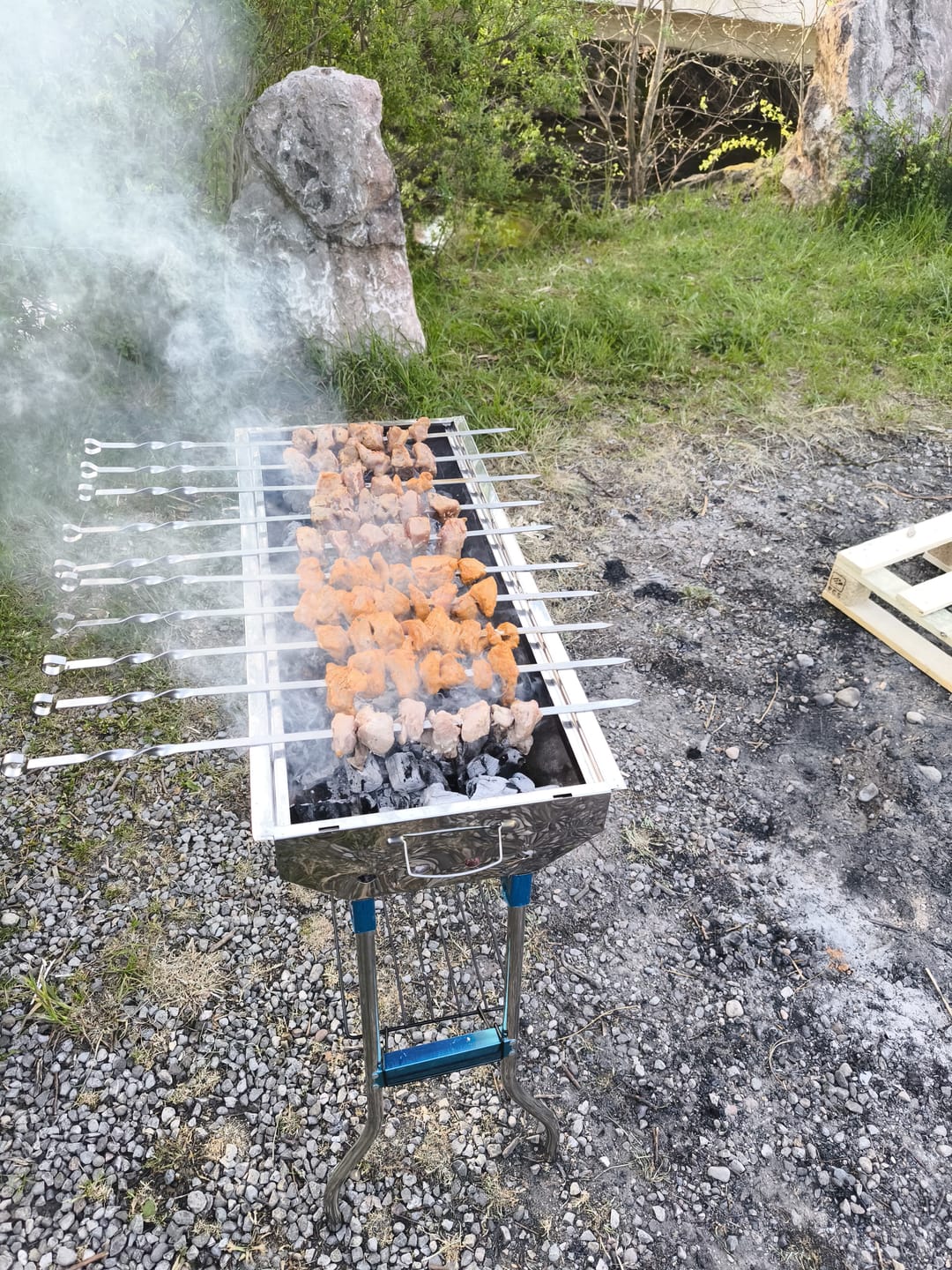 Customer photo review of Schweine-Schaschlik Yakuza – mariniert mit Teriyaki, Chili & Sesam | mySchaschlik
