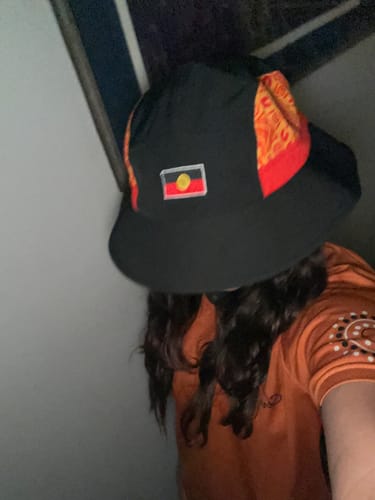 Customer photo review of Aboriginal Bucket Lid