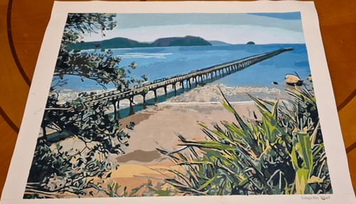 Customer photo review of Tolaga Bay Wharf