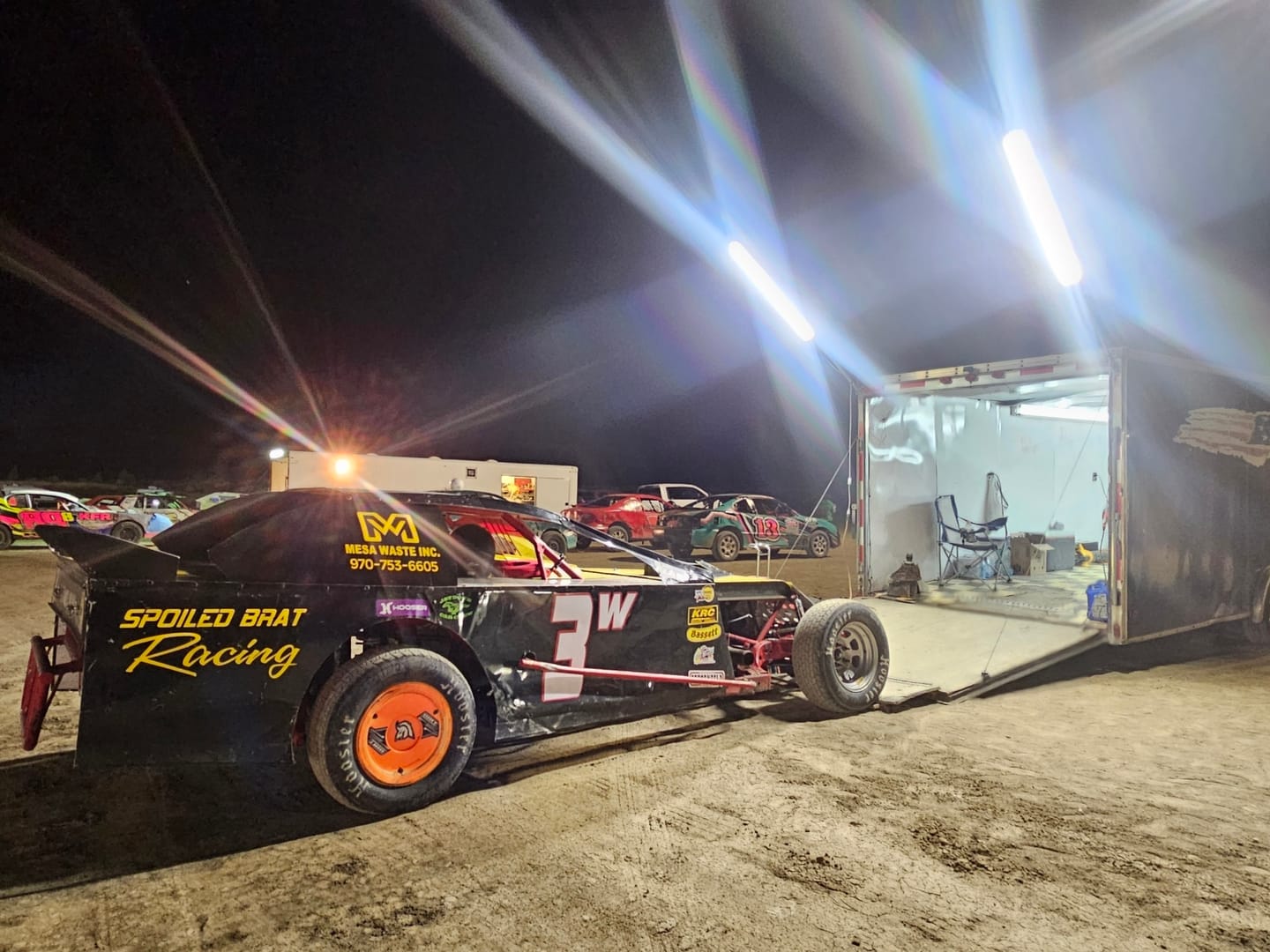 Customer photo review of Racing Pit Light Kit - 20,000 Lumens