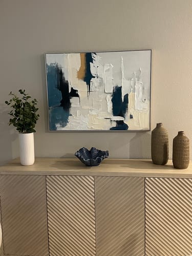 Customer photo review of Modern Abstract Painting #ABAH155