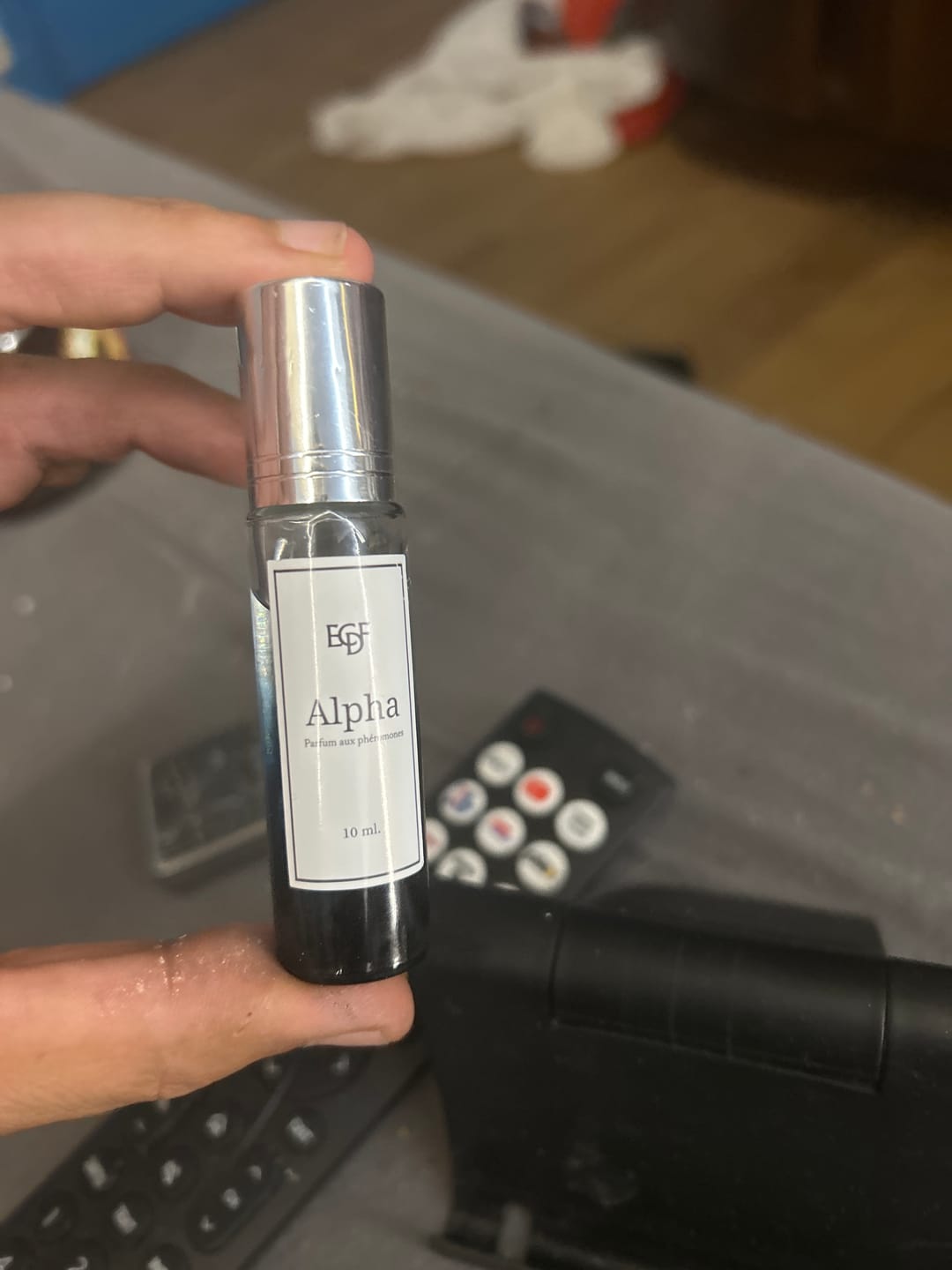 Customer photo review of Elixir aux phéromones Homme