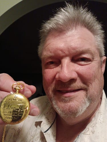 Customer photo review of Special Gift For Son - Luxury Vintage Pocket Watch