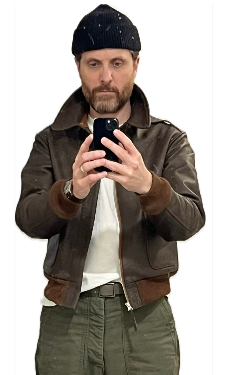 Customer photo review of US Navy Watch Cap - Navy