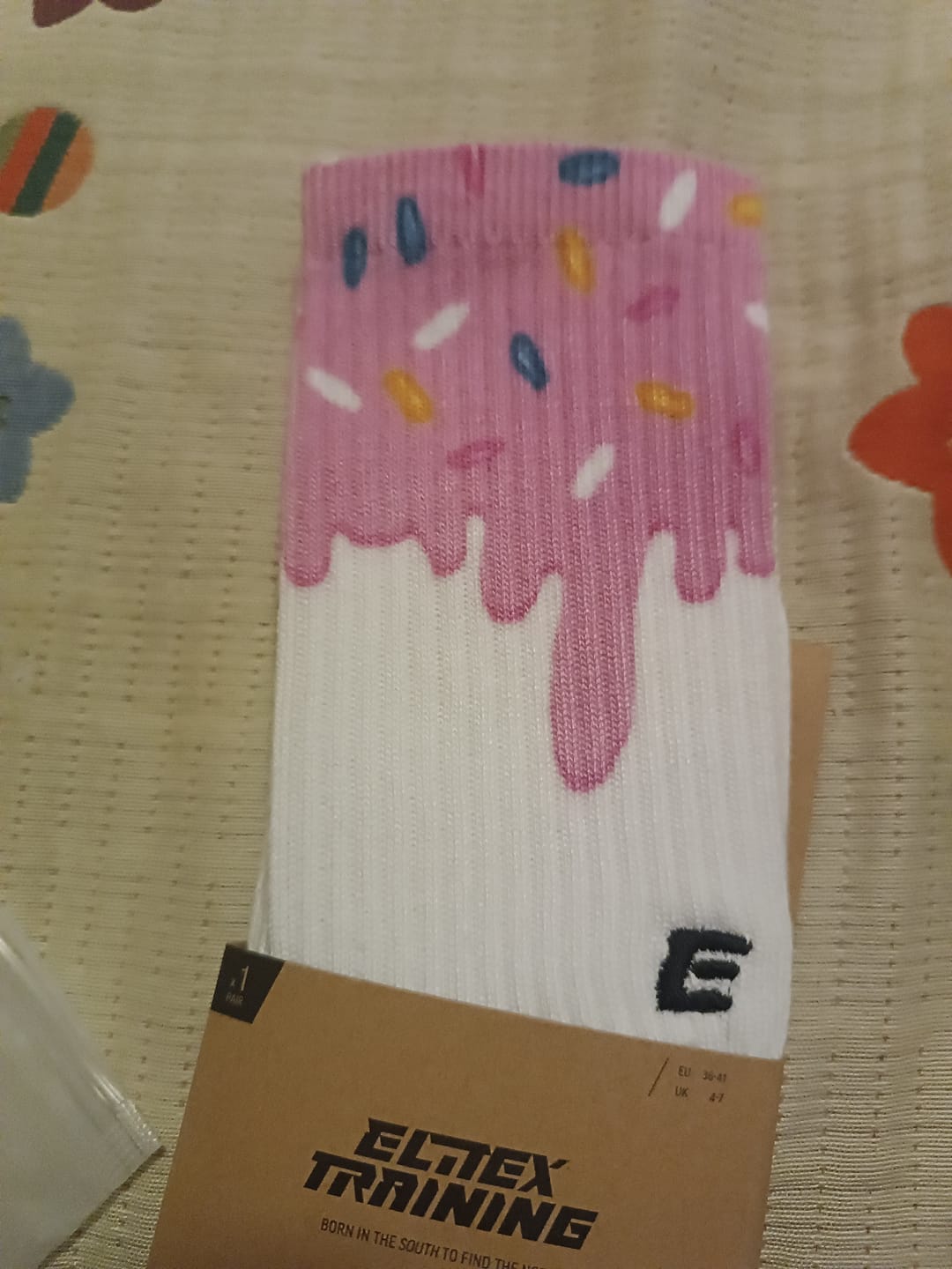 Customer photo review of Calcetines Performance Pink Glazed