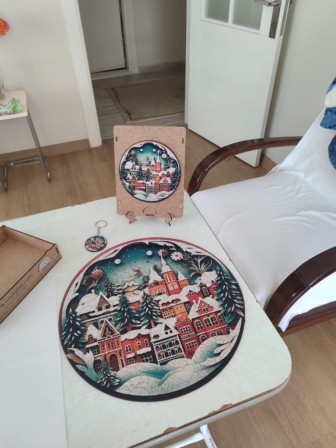 Customer photo review of Beyaz Düş - Ahşap Puzzle