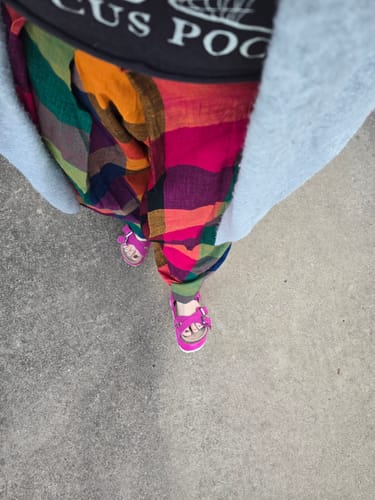 Customer photo review of FRIDA PANTS | MULTI CHEX