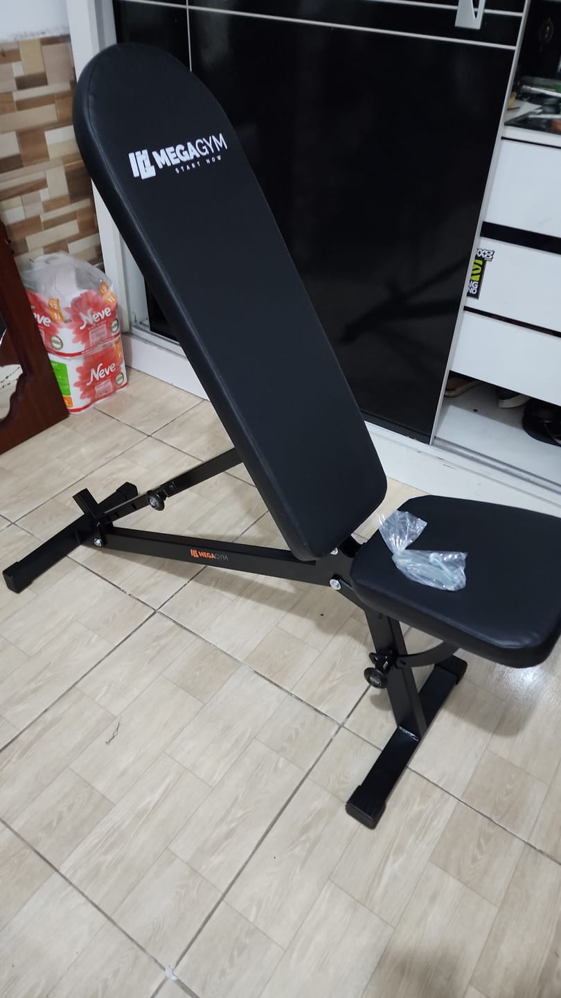 Customer photo review of Banco de musculação 6x1 posições