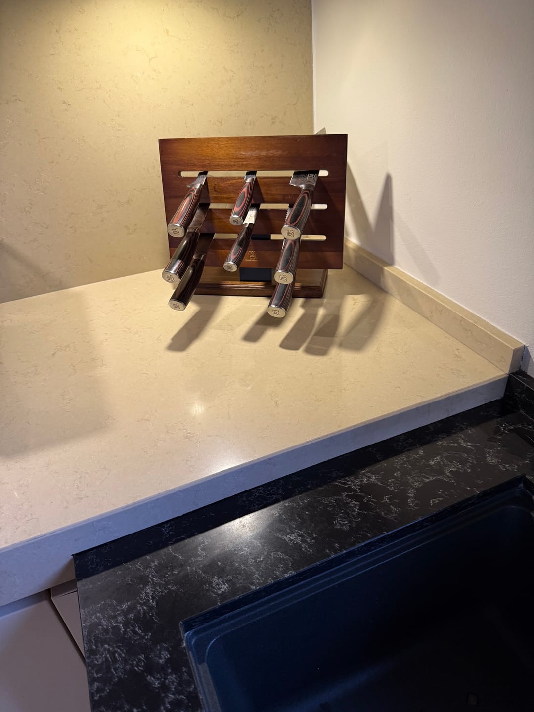 Customer photo review of Premium Knivset (+ GRATIS Knivblock & Knivslip)