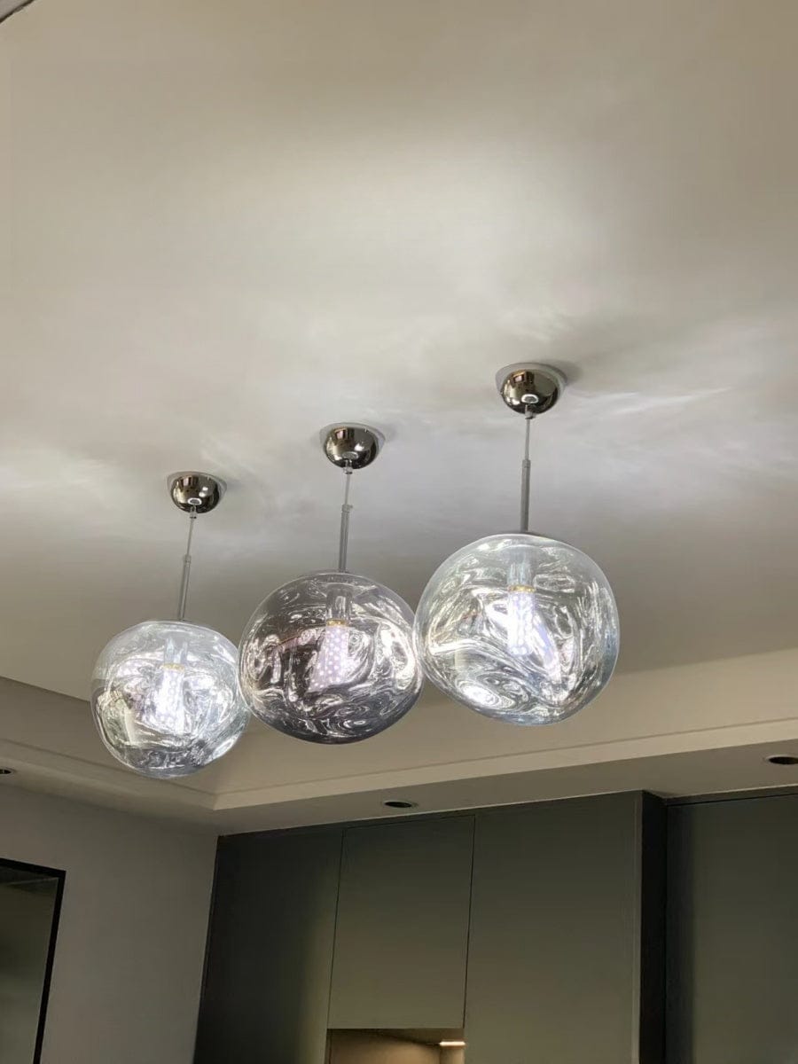 Customer photo review of Tambora Lava Pendant Light, Bulb Version