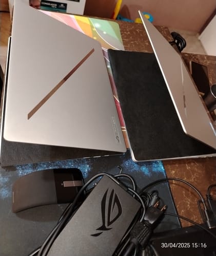Customer photo review of Laptop ASUS ROG Zephyrus G14 AMD Ryzen 9-8945HS 16GB RAM 1TB SSD 14" OLED 3K 120Hz GA403UV-G14.R94060 NVIDIA GeForce RTX 4060