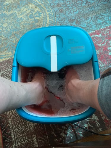 Customer photo review of Dreaver MZD-03 Voetenbad - Inclusief Badzout