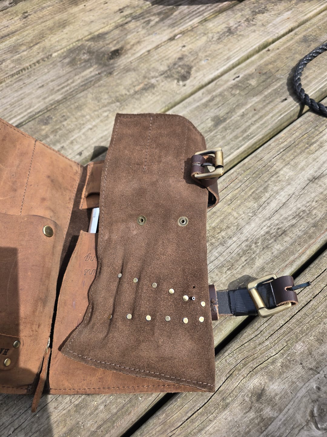 Customer photo review of tool roll
