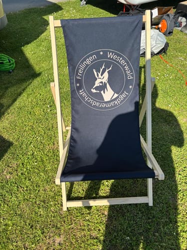 Customer photo review of Liegestuhl Classic - ohne Armlehne - austauschbarer Bezug