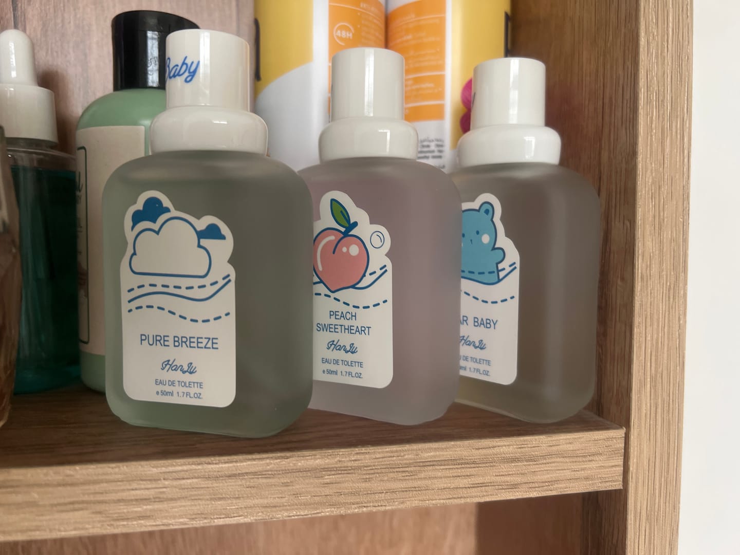 Customer photo review of Mini herbs baby bear perfumes