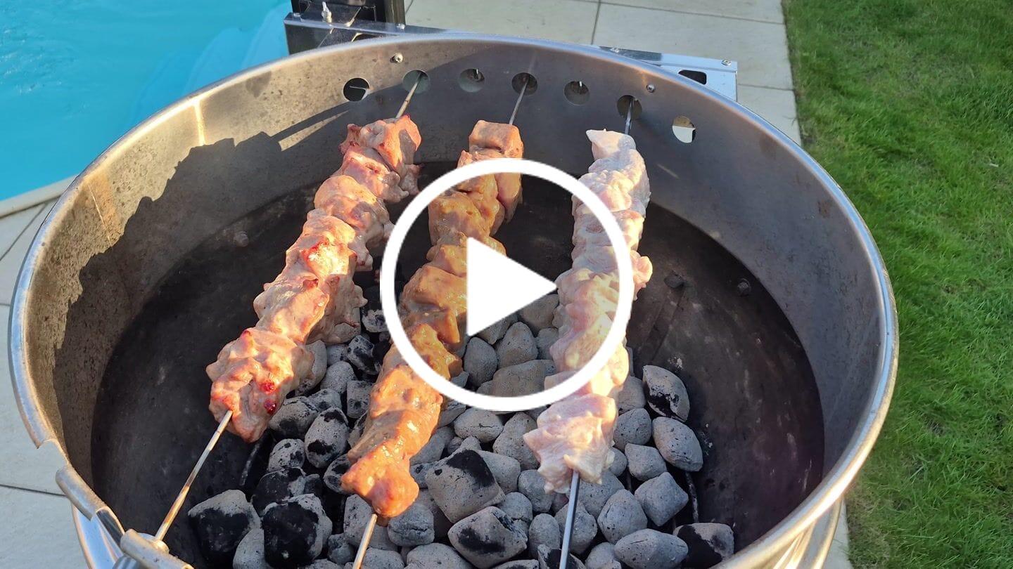 Customer video review of Schweine-Schaschlik Yakuza – mariniert mit Teriyaki, Chili & Sesam | mySchaschlik