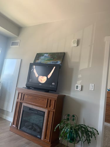 Customer photo review of WATERFALLS CANVAS