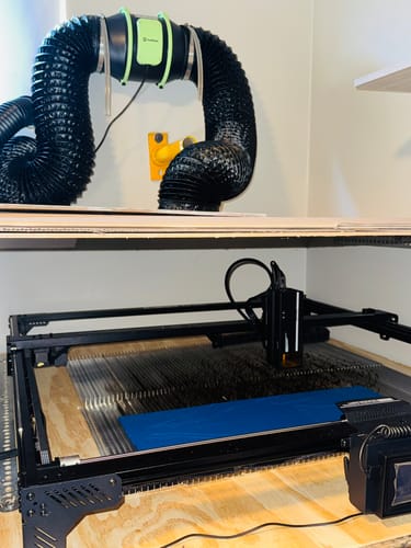 Customer photo review of AtomStack A70 Max Laser Cutter