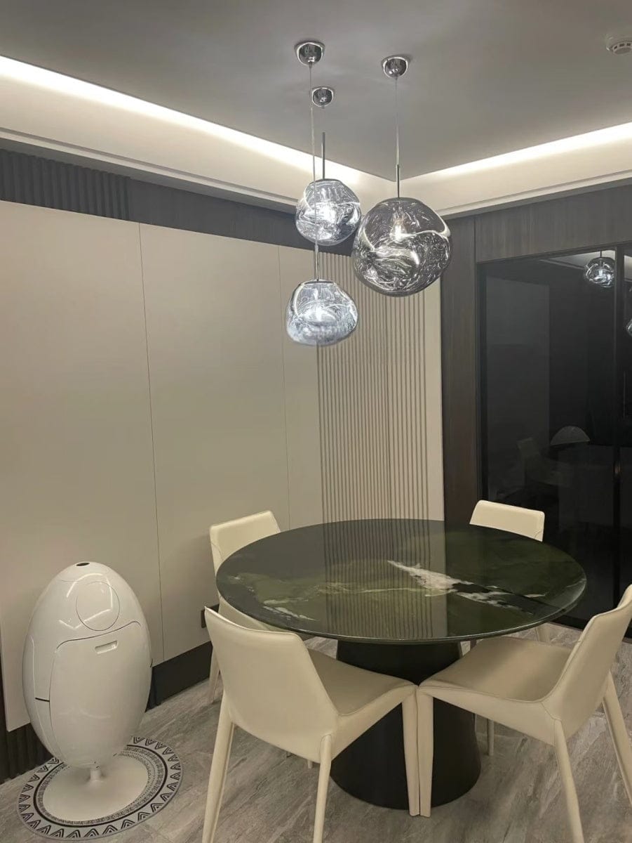 Customer photo review of Tambora Lava Pendant Light, Bulb Version