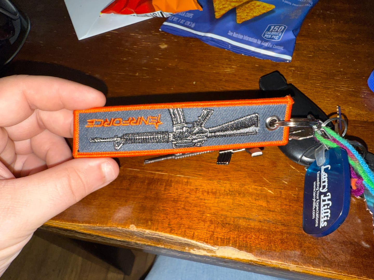 Customer photo review of Protected Jet Tag