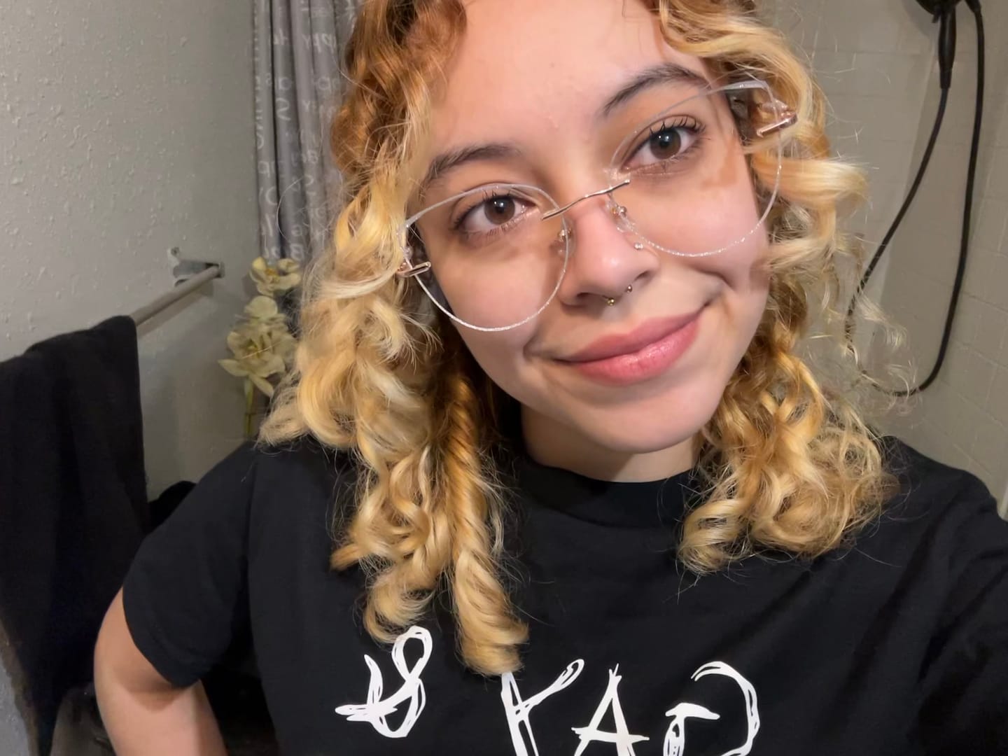 Customer photo review of Nina Eyeglasses