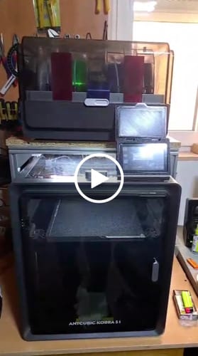 Customer video review of Anycubic Kobra S1 Combo