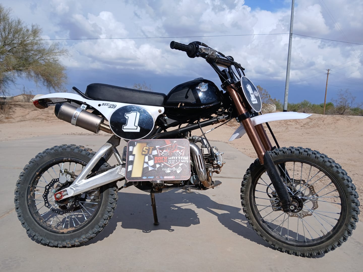 Customer photo review of Buscadero BSX 140 Pit Bike