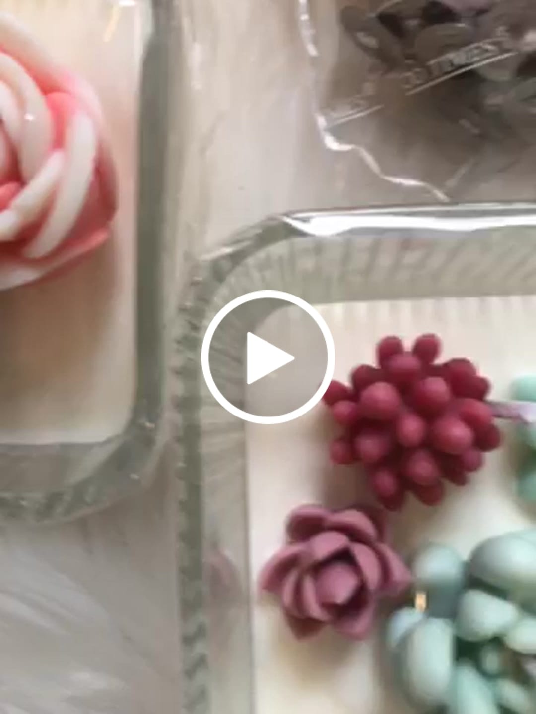 Customer video review of MECHAS PARA VELAS SIN ENCERAR