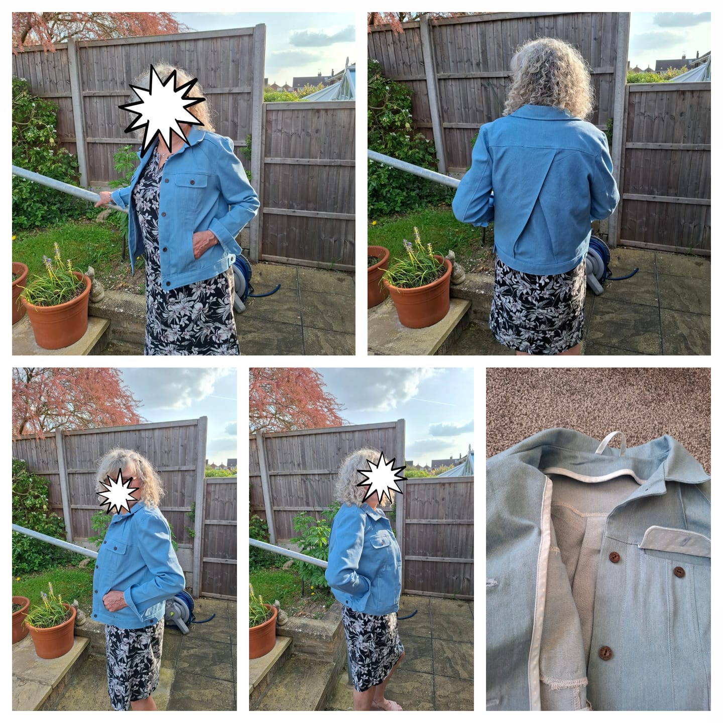 Customer photo review of Gutermann Denim Thread 100m