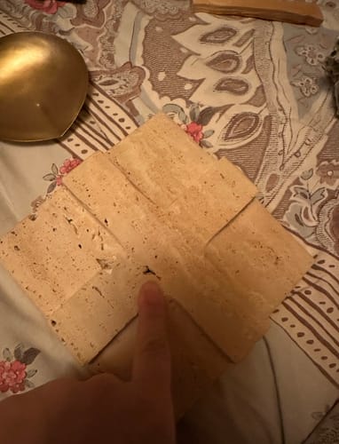 Customer photo review of Mermer Palo Santo Tütsülük ve Kül Tablası