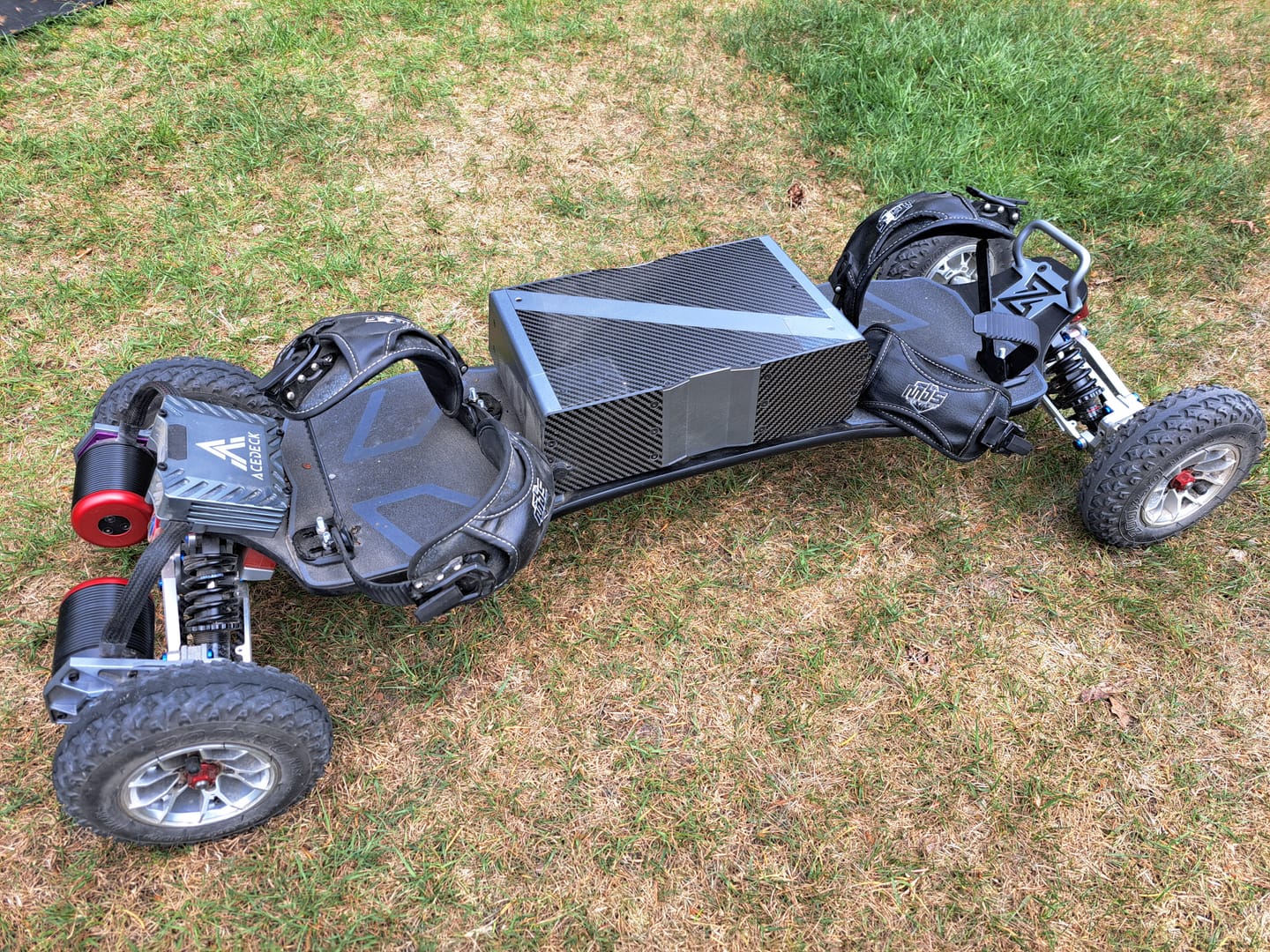 Customer photo review of Acedeck® Nyx Z3 Off-road Electric Skateboard-Exclusive Member Sale