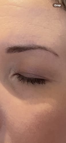 Customer photo review of iGlow Brow Maximizer - Brow Serum, 4 ml