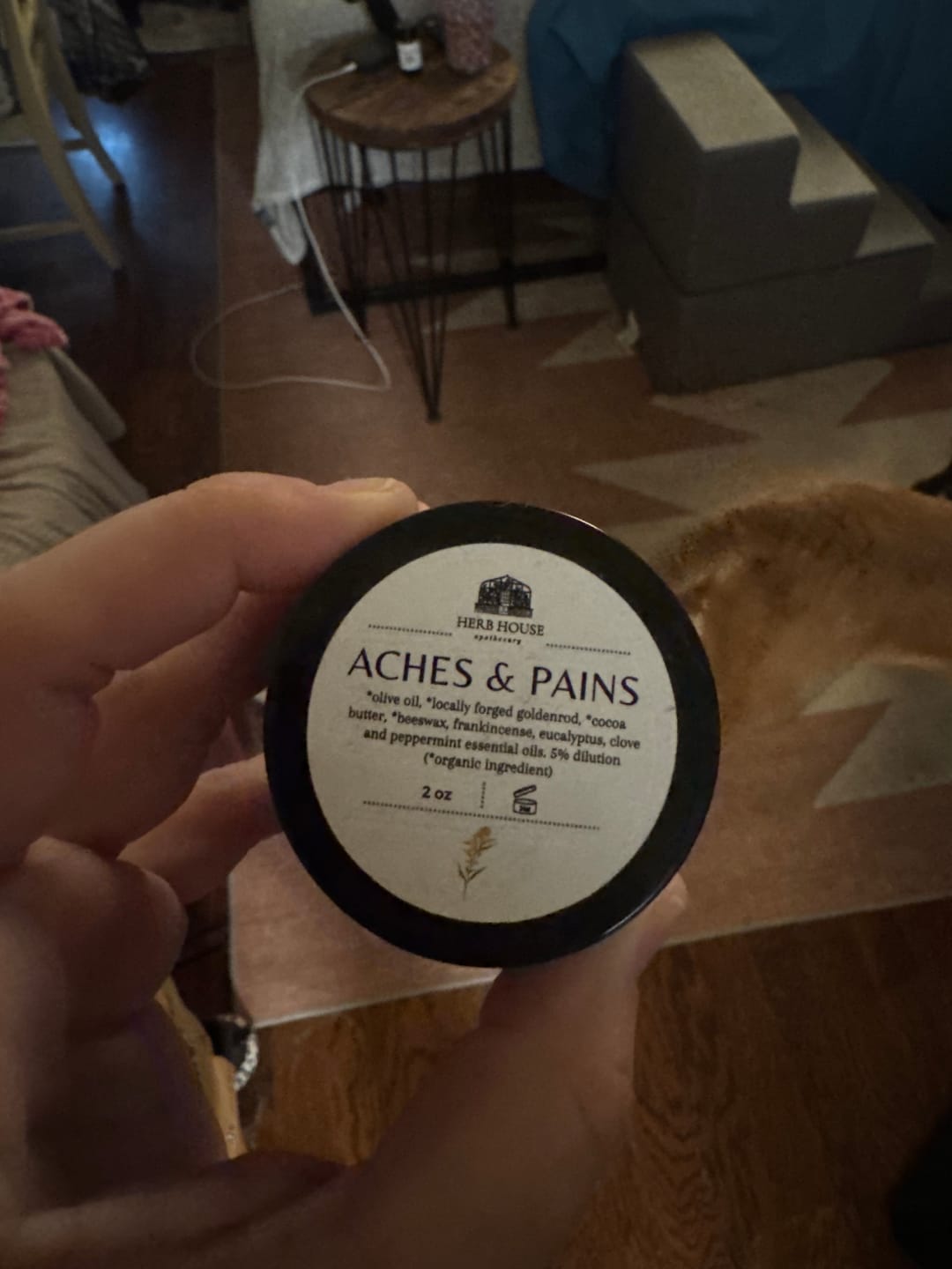Customer photo review of Aches & Pains Salve