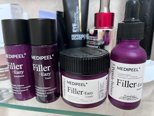 Customer photo review of Liftinga komplekts ar fillera efektu Medi-Peel Eazy Filler Multi Care Kit