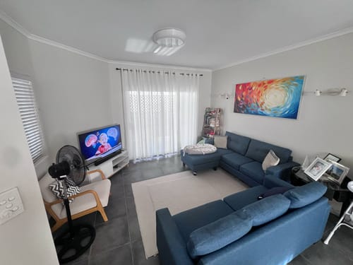 Customer photo review of Colorful Flower Textured Painting Canvas #FP018