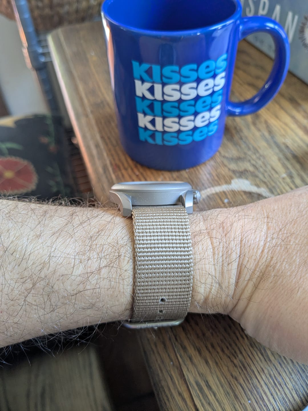 Customer photo review of VOYAGER - 100M Waterproof Titanium Automatic Field Watch | Peacock Green
