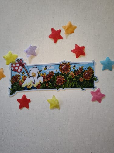 Customer photo review of Ollie Runaway Ghost Bookmark