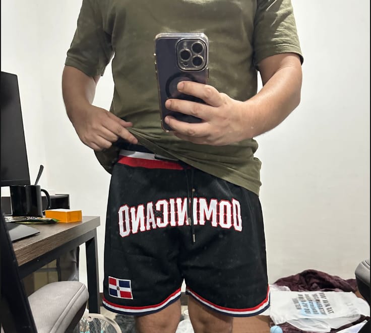 Customer photo review of Dominican Republic Basketball Shorts