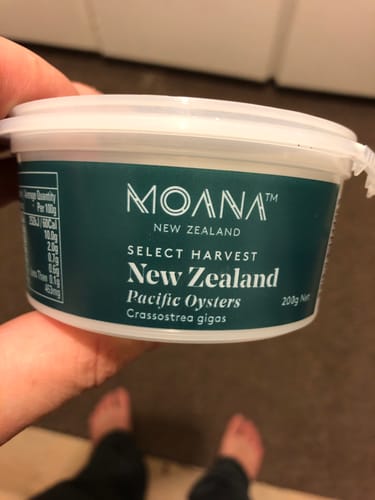 Customer photo review of Moana NZ Oyster Pot 200G