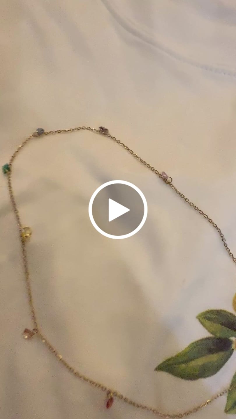 Customer video review of Prismatic Harmony Necklace