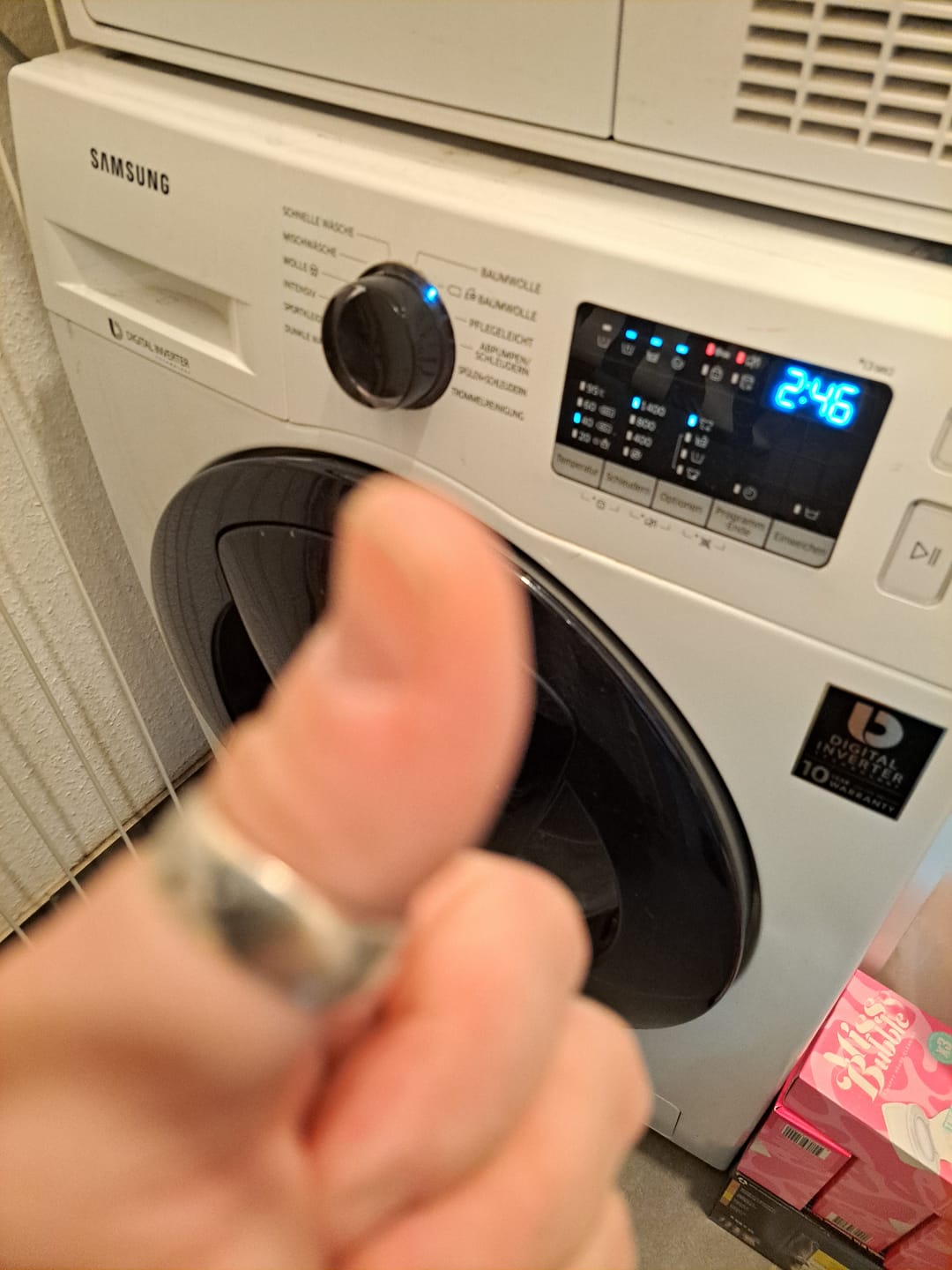 Customer photo review of Waschmittelblätter + 50 Extra GRATIS Wäschen