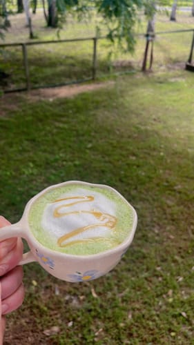 Customer photo review of Ceremonial Grade Matcha Green Tea Leaf