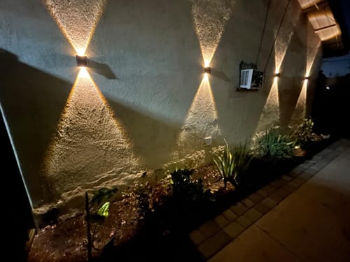 Customer photo review of LitLamp™ Solar Wall Light