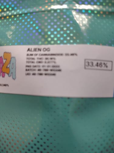 Customer photo review of Alien OG - 4 Grams - Indica