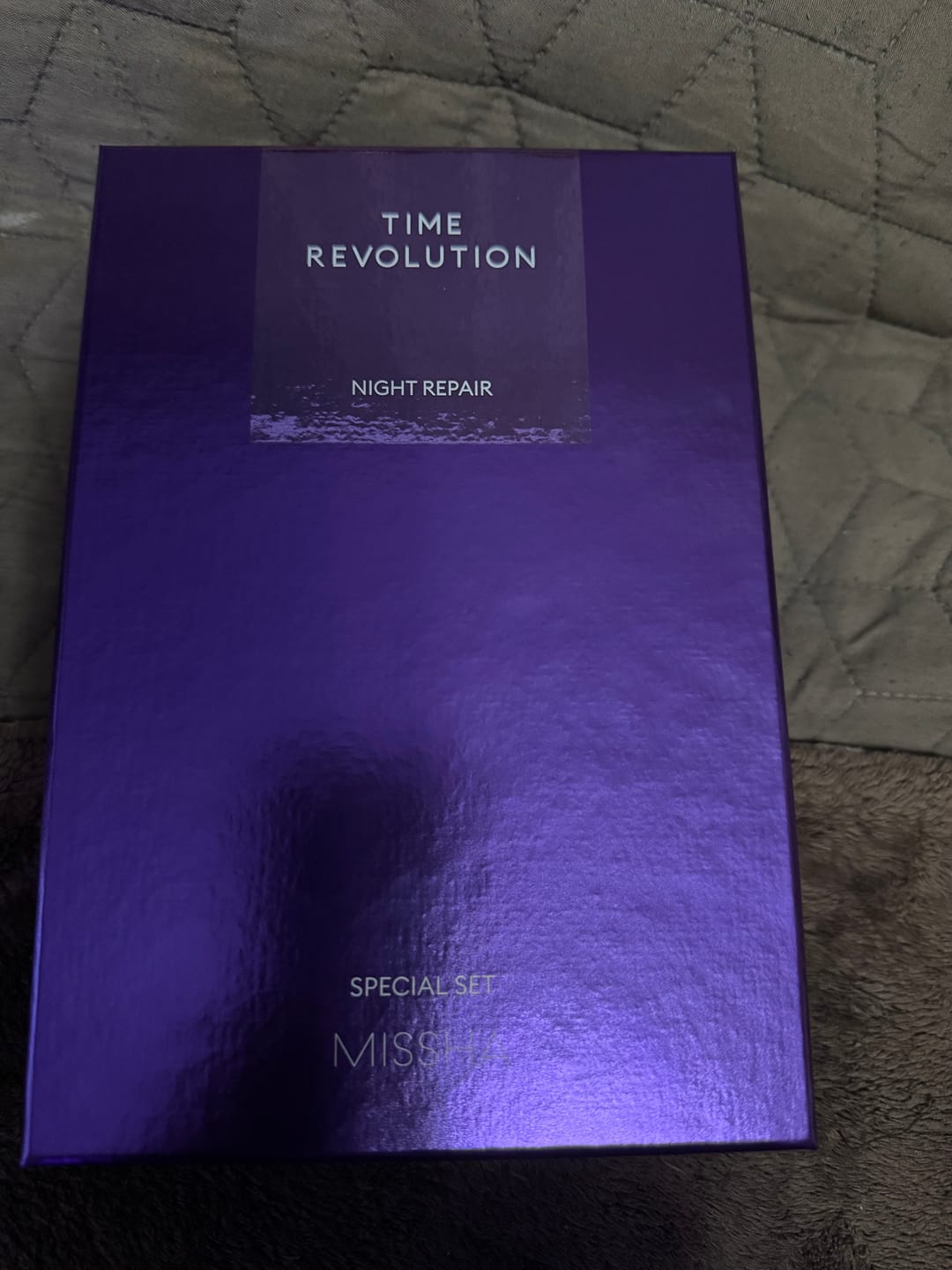 Customer photo review of Atjaunojošais komplekts sejai ar probiotiķiem Missha Time Revolution Night Repair Special Set 5x