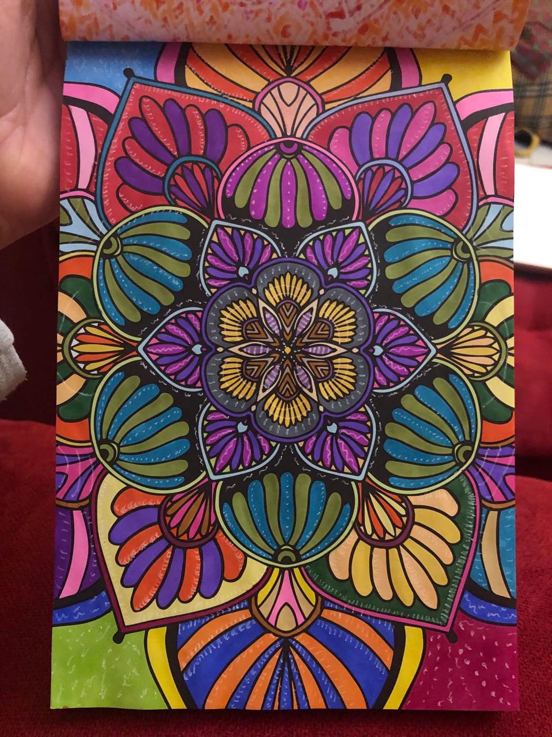 Customer photo review of Ohuhu Paper-friendly (No Peeling) Markers Water-based 60 Colors
